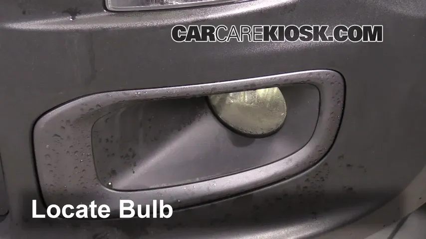 2016 Jeep Renegade Limited 2.4L 4 Cyl. Éclairage Feu antibrouillard (remplacer l'ampoule)